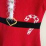 Christmas dress, hat, tights. 3-4yrs Image 4