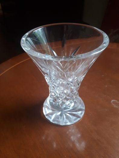 Small crystal vase