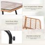 4 Piece PE Rattan Set Garden Balcony Furniture Image 5