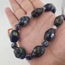 Vintage Venetian Style Floral & African Glass Beads Necklace Image 9