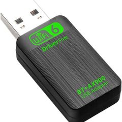 AX900 USB WiFi6 Bluetooth5.4 2in1 Adapter Dual Band 2.4G&5GHz Wireless Network Wlan Receiver Driver Free Dongle For Win10/11