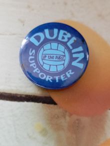vintage Dublin pin 1987