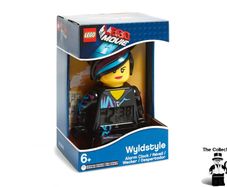 Lego Movie Wyldstyle 9" Figure Digital Alarm Clock With LED Display Brand New Sealed in Box