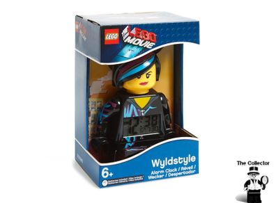 Lego Movie Wyldstyle 9" Figure Digital Alarm Clock With LED Display Brand New Sealed in Box
