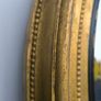 Regency style convex mirror gold circular vintage Image 4