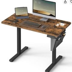 Songmics Height Adjustable Desk - 1200mm x 600mm