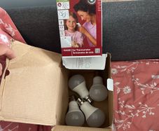 Ear thermometer and light bulbs