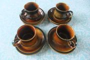 Rare Celtic Ennis pattern Coffee Cups &amp; Saucers