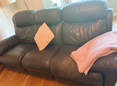 harvey norman leather suite