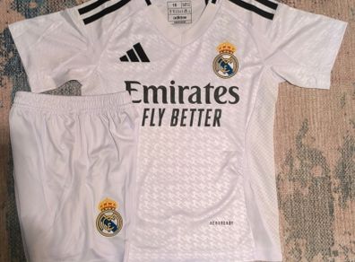 Real Madrid kid sizes  season 24/25