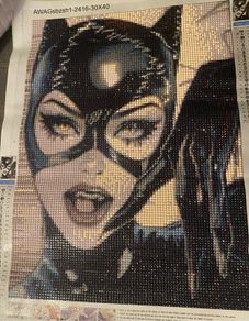Gem art of Catwoman