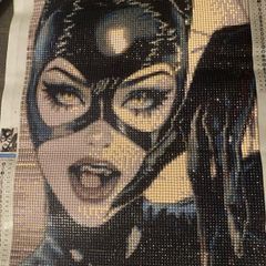 Gem art of Catwoman