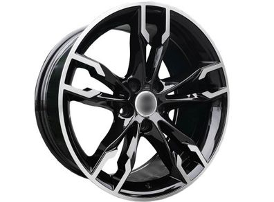 17" Black Alloy Wheels Bmw Vw Opel 5x120