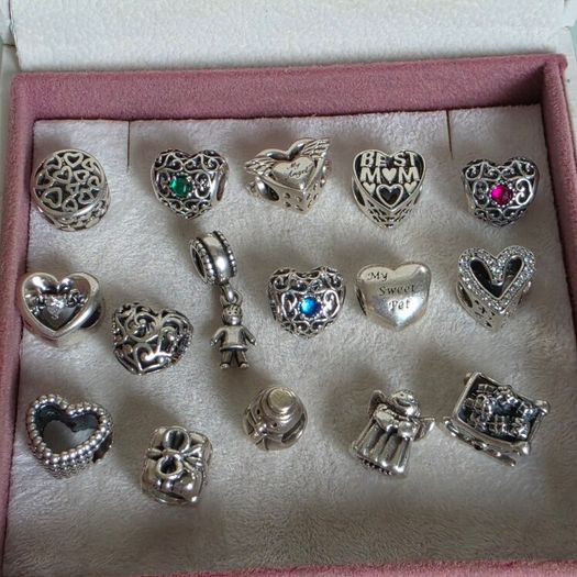 Pandora various charms available.In great condition fully hallmarked