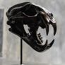 Sumatran Tiger Skull - Bronze, Metal/Wooden Stand Image 7