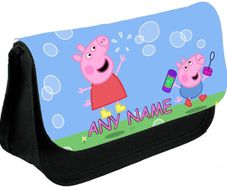 Peppa Pig Personalised Pencil Case  Make up bag / back to school stationery