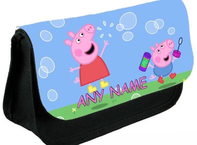 Peppa Pig Personalised Pencil Case  Make up bag / back to school stationery
