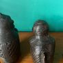 vintage cast bronze T'Boli Monkey figures Image 5