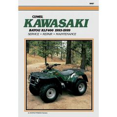 Kawasaki Klf400 Clymer Service Manual