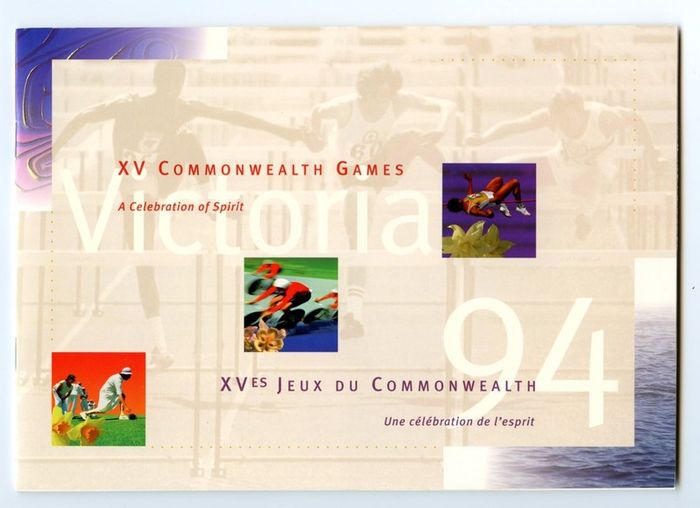 Canada 1994 XV Commonwealth Games Stamp Souvenir Booklet