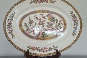 Oval Platter Indian Tree