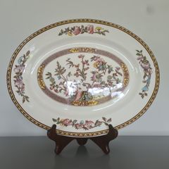 Oval Platter Indian Tree