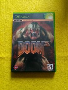 Doom 3 Xbox Pal version games Original