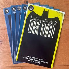 Batman Legends Of The Dark Knight Comics. 1989 - 1990. Full arc of 5 comics.
