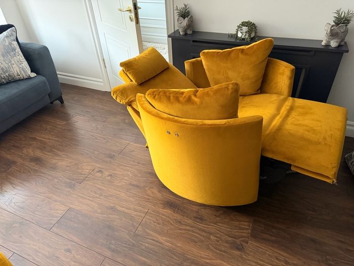 recliner armchair x 2