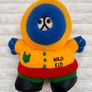 Vintage 90s Sports Kids Wild Kid Kenny South Park Plush Toy approx. 22 cm. Used Please see photos Image 5