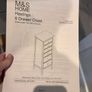 tallboy 137cmx44cmx54cm light grey Image 2