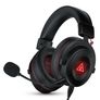 EKSA E900 Stereo Sound Wired Gaming Headset - Red - Detachable Mic (No Box) Image 2