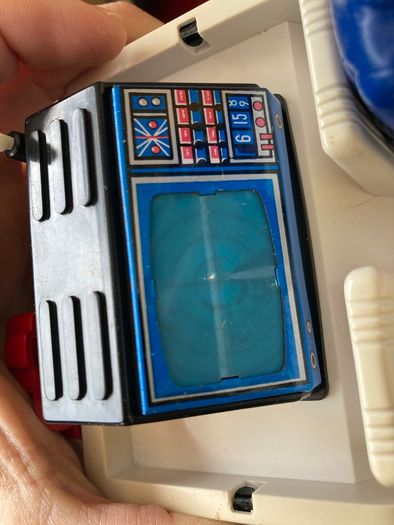 Jeep Radar Police  Tin Toy battery Operated by TN