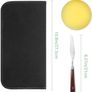 Artist Paintbrush Set of 18 Different Shapes with Palette,1 Pallete Knife,1 Sponge,Painting Brushes Kit with Organizing Case for Acrylic Oil Watercolor Gouache for Beginners Professionals Image 3