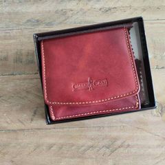 Tan leather wallet