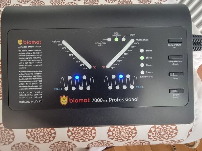 Amethyst Far Infrared Biomat w/Pillow - Professional Health Practitioners