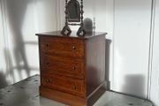 Antique Apprentice Chest &amp; Cheval Mirror