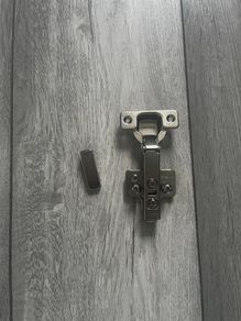 Hafele Steel 110 Degrees Soft-Close Clip On Concealed Hinges 64mm Boxes x2