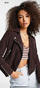 All Saints Suede Brown Jacket