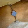 Clover agate stone bracelet Image 5