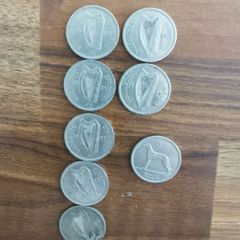 Irish sixpence 1928 & 1934