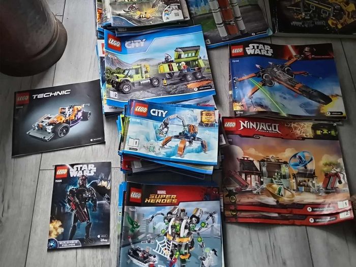 lego instructions books