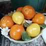 Italian Ceramic Oranges & lemons Image 4