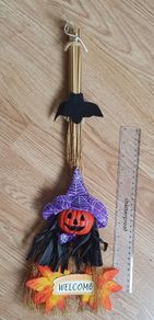 A Halloween Pumpkin Decoration - Size in Pictures