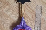 A Halloween Pumpkin Decoration - Size in Pictures