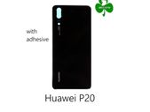 For Huawei P20 Back Battery Cover Rear Glass Panel Case Original Black New