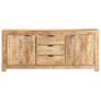 Sideboard 175x40x75 cm Rough Mango Wood Image 3