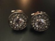 main image for ad Silver/Diamonique Cufflinks
