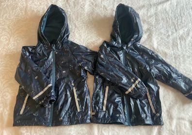 2 Kids Waterproof Jackets 2-4 years