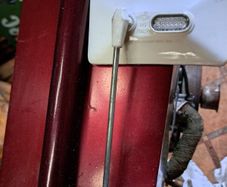 Vintage 50's Rear View Mirror